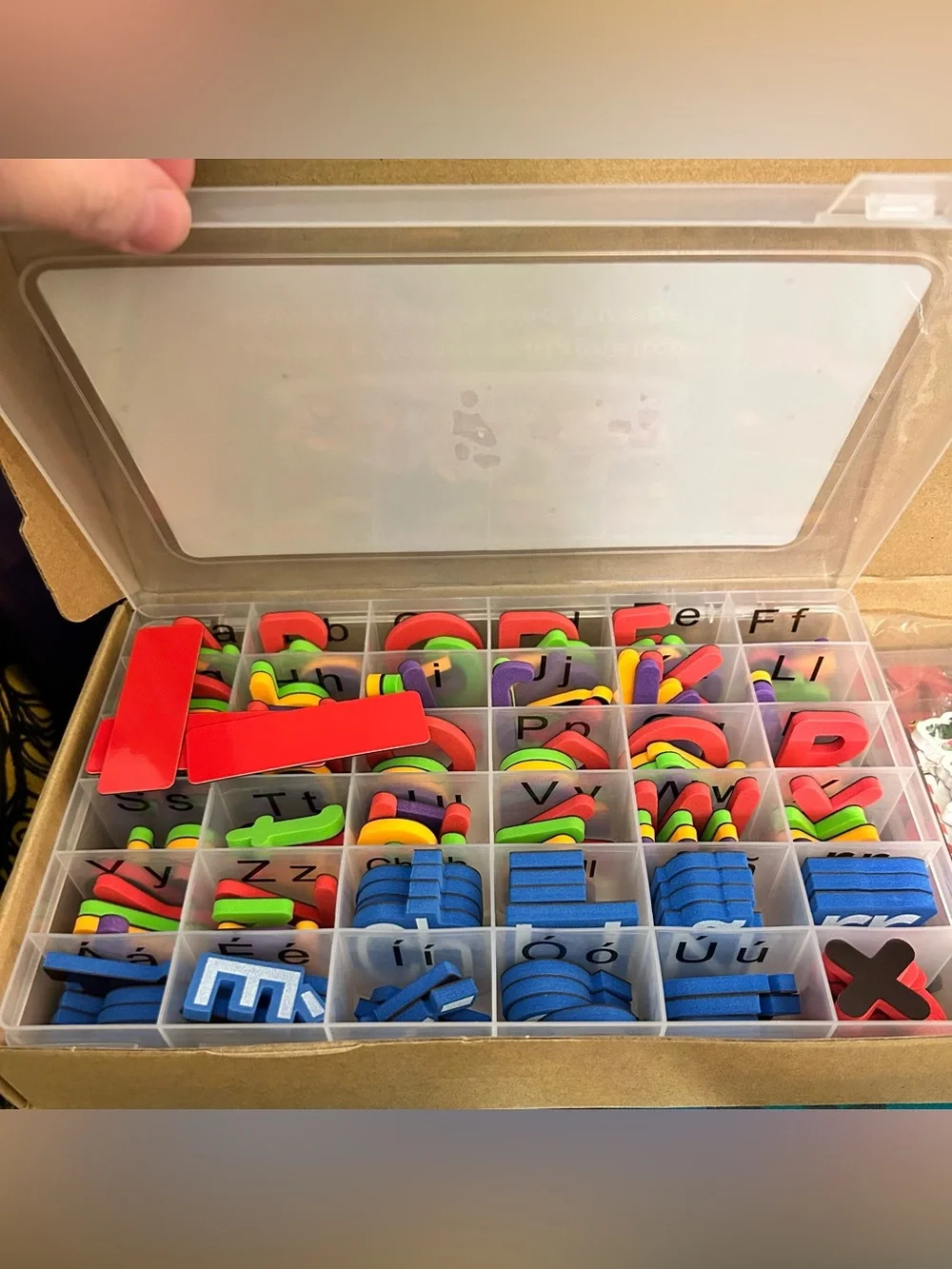 Magnetic Letters and Numbers Learning Set